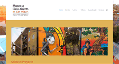 Desktop Screenshot of museoacieloabiertoensanmiguel.cl